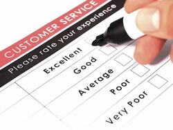 Customer Service Satisfaction Survey Ticking Good Stock Footage