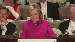 Clinton Jokes at Dinner But Ends on Serious Note Instructional Video