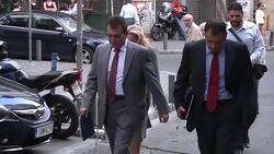 Members of Troika arrive for talks on Greece's economy News Clip