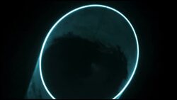 Blue Laser Circle Stock Footage