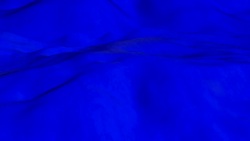 Flowing blue cloth background Stock Footage