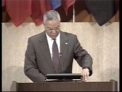 Secretary of State opens Earth Observation Summit News Clip