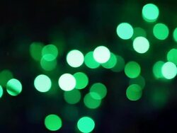 Green particles. Stock Footage