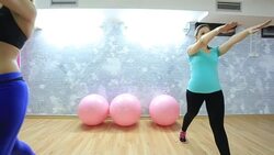 Happy healthy girls! Stock Footage