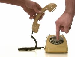 Dialing phone number Stock Footage