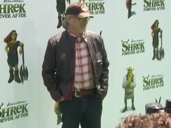 Steven Spielberg at the 'Shrek Forever After' Premiere at Universal City CA. (Footage by WireImage Video/GettyImages) Stock Footage
