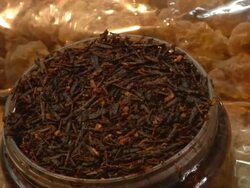 CU PAN view of Spices and burning frankincense / Muscat, Oman Stock Footage