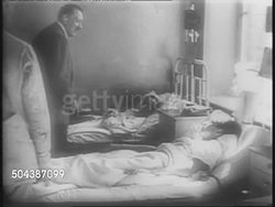Hitler Visits Hospital News Clip