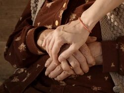 Holding Hands Stock Footage