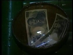 Japan - Money washing tradition News Clip