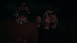 Couple in Cinema Stock Footage