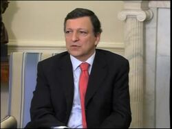 Bush meets European Union president News Clip