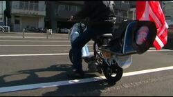 Japanese scooter runs on sea water News Clip