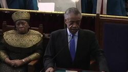 Rev. Al Sharpton pays tribute to Whitney Houston at an L.A. service News Clip