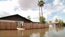 Seasonal monsoon moisture combined with the remnants of Tropical Storm Norbert to dump rain throughout the Southwest on Monday. Residents were still dealing with heavy flooding especially in the Arizona neighborhood of Mesa on Tuesday. (Sept. 9) News Clip