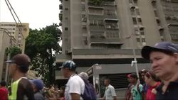 Government supporters march in Venezuela Instructional Video