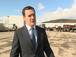 Interview with George Osborne on the Liberal Democrat Election Manifesto News Clip