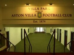Villa Park Pitch and Stands General Views. Stock Footage