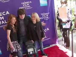 Carolina Andrus, Josh Flitter and Christian Martyn at the Premiere Of 'Snowmen' - 9th Annual Tribeca Film Fest at New York NY. (Footage by WireImage Video/GettyImages) Stock Footage