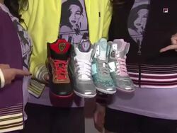 Sportie LA, Fila and 3M Launch the Special Edition Melrose Shoe Collection Stock Footage