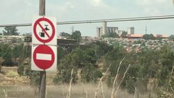 VOICED : Sudafrica: contaminacion letal por minas News Clip