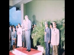 UPITN 11 5 78 US VICE PRESIDENT WALTER MONDALE VISIT News Clip