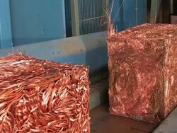 Copper_Recycling 2 Stock Footage