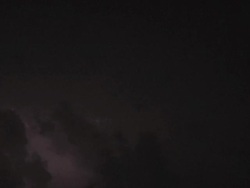 HD lightning 1 (motion jpeg) Stock Footage