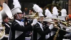 CLEAN : From cheerleaders to steam trains at Londons New Years Parade News Clip