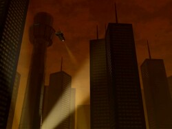 Futuristic City CGI Stock Footage