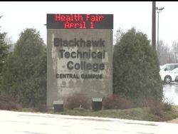 Blackhawk Technical College in Wisconsin is training laid-off manufacturing workers in new careers. AP's Mark Carlson reports. News Clip
