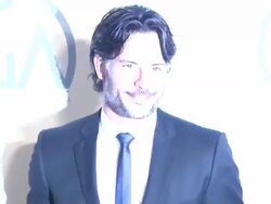 Joe Manganiello at the 2011 Producers Guild Awards at Beverly Hills CA. (Footage by WireImage Video/GettyImages) Stock Footage