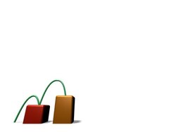 Growing Bar Graph - NTSC Stock Footage