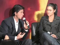 My Name Is Khan Press Conference Stock Footage