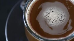 instant coffee drink in office Stock Footage