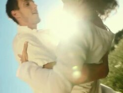 HD SLOW-MOTION: Dancing Outdoors Stock Footage