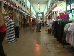 An Indoor Market in Newcastle News Clip