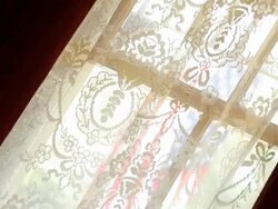 Victorian Curtains Stock Footage
