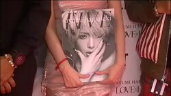 Japanese pop star attends book event  to raise funds for  earthquake victims News Clip