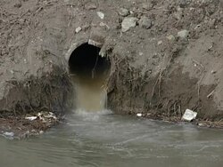 Pollution and Garbage Dirty Water Stock Footage