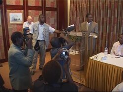 Mugabe election opponent rejects criticism that he is a Western pawn News Clip