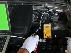 Car checking Stock Footage