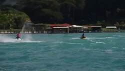 CLEAN : Lake in El Salvador mysteriously changes color News Clip