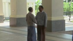 CLEAN : Myanmar president opens unprecedented talks with Suu Kyi army News Clip