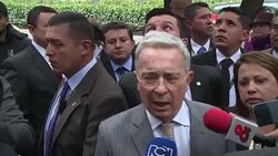 VOICED : Uribe a ejercito de Venezuela: desoigan mandato de la dictadura News Clip