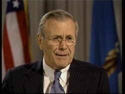 Exclusive interview with defence secretary News Clip