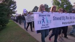 Students and parents say they'll renew protests Friday after a suburban Denver school board rejected their calls to back off a proposed review of the Advanced Placement U.S. history course. (Oct. 3) News Clip