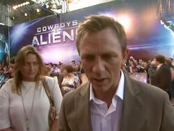 EVENT CAPSULE CLEAN: Cowboys & Aliens UK Premiere 08/11/2011 Cowboys & Aliens UK Premiere (Footage by WireImage Video/Getty Images) Stock Footage