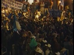 Guatemala - Peace agreement to end civil war News Clip