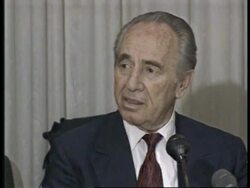 Israel - Peres On Arafat Visit Autonomous Region Instructional Video